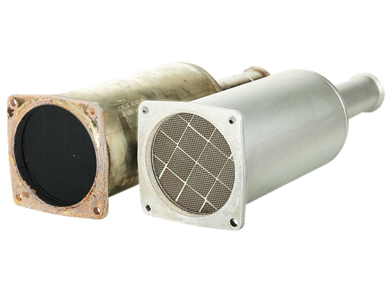 Efficient and sustainable diesel particulate filter cleaning